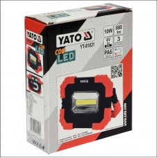 YT-81821 YATO Reflector LED cu baterii,10W, COB 68..